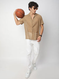 VASTRADO Men Classic Opaque Pure Cotton Casual Shirt
