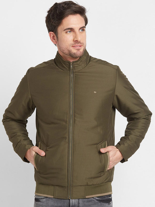 Being Human Mock Collar Bomber Jacket