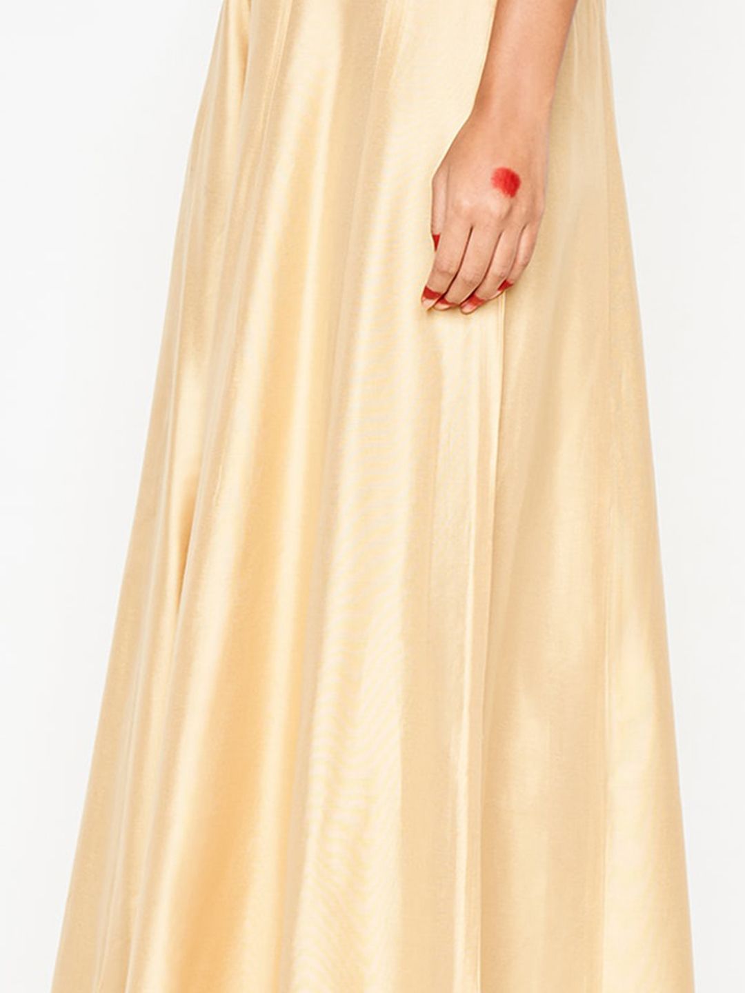 Global Desi Women Flared Pleated Trousers