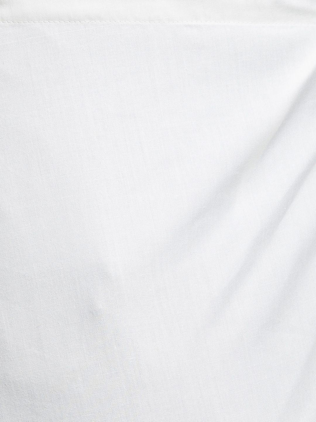 SOJANYA Men Blue & Off-White Solid Kurta with Churidar