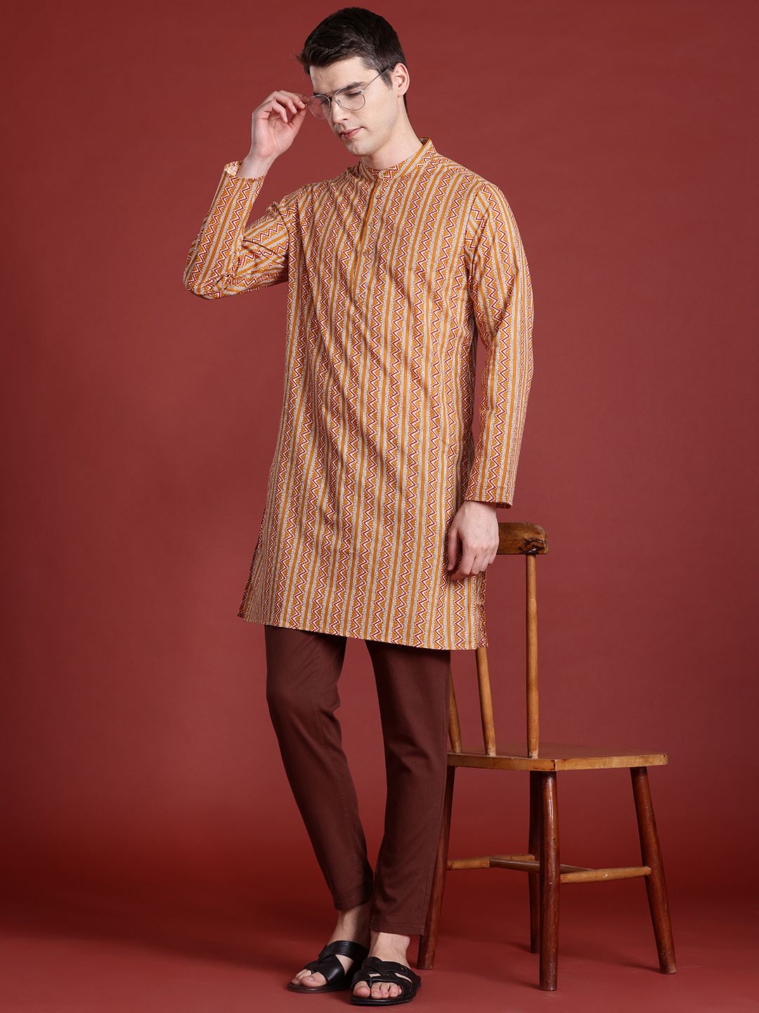 Anouk Pure Cotton Printed Kurta