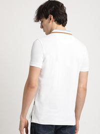 THE BEAR HOUSE Henley Neck Pure Cotton T-shirt