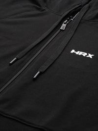 HRX by Hrithik Roshan Brand Logo Detail Hooded Zip-Up Lifestyle Tracksuit