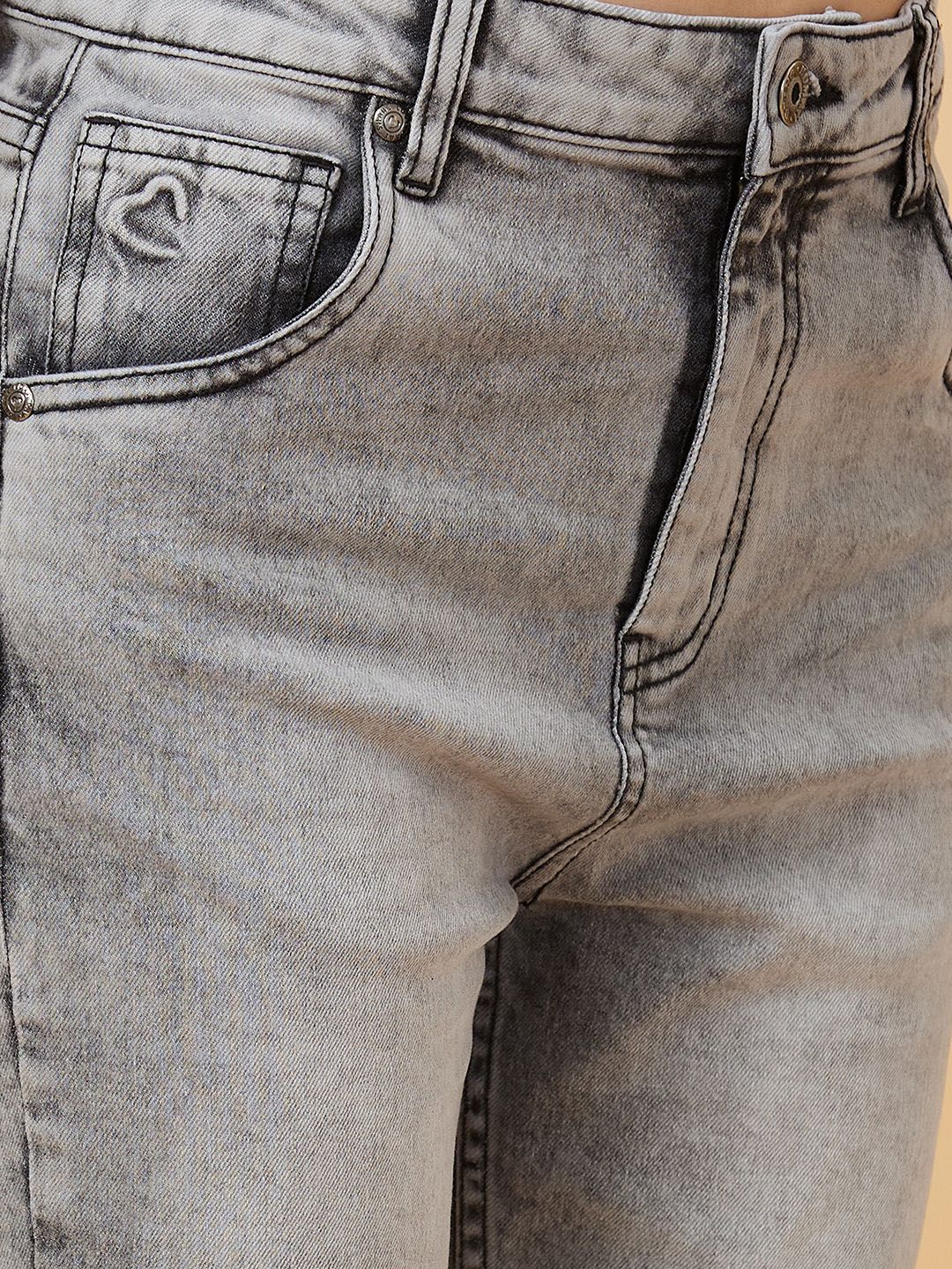 Being Human Women Slim Fit Heavy Fade Jeans