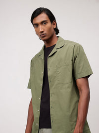 ether Men Comfort Fit Pure Cotton Casual Shirt