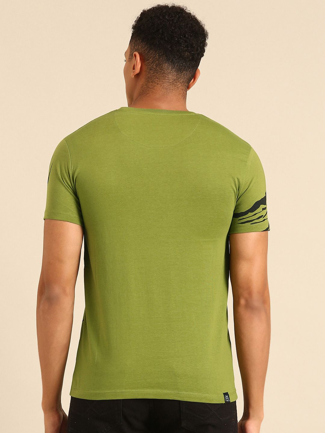 Being Human Printed Pure Cotton T-shirt