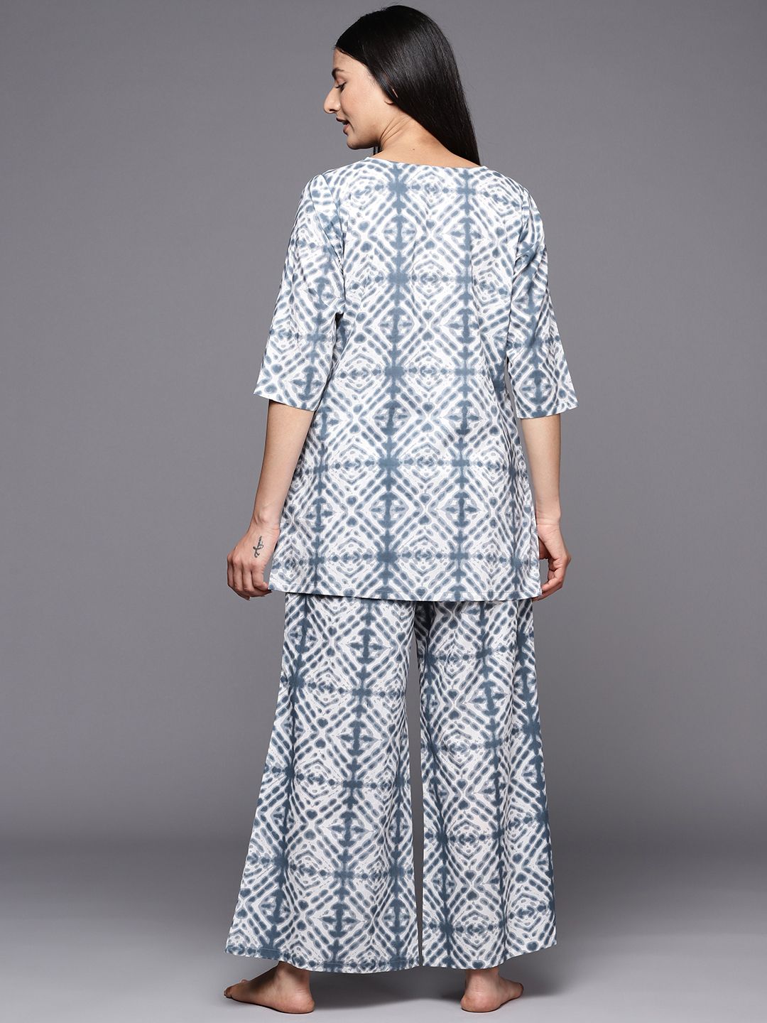 Libas Printed Cotton Night suit