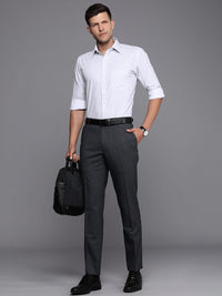 Raymond Slim Fit Printed Pure Cotton Formal Shirt