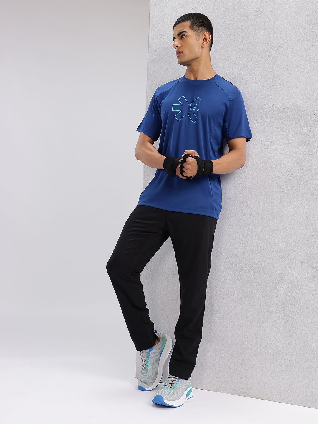 HRX by Hrithik Roshan Men Brand Logo Printed Training T-shirt