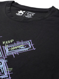 HRX by Hrithik Roshan Lifestyle Brand Logo Print T-shirt
