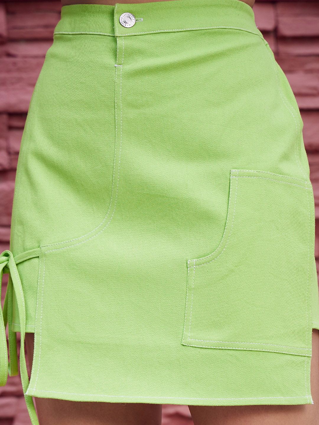 Athena Straight Above Knee-Length Skirt