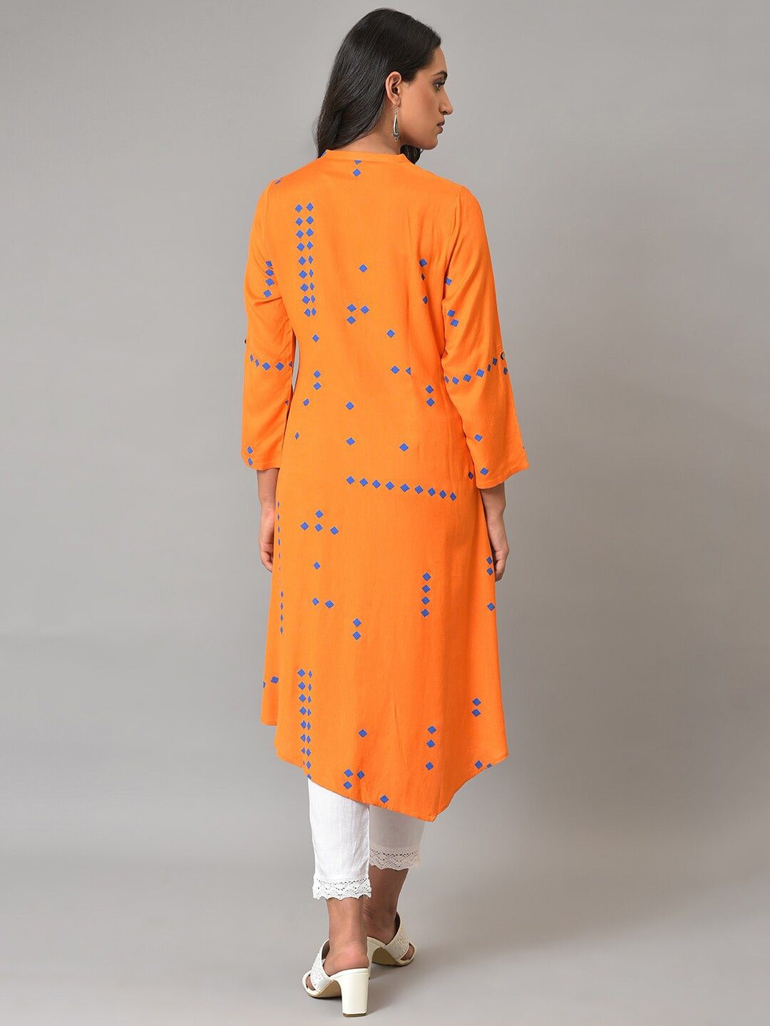 W Women Geometric Printed Kurta