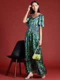 all about you Floral Print Satin Maxi Dress