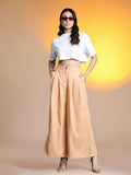 DressBerry Women Wide Leg Pleated Trousers
