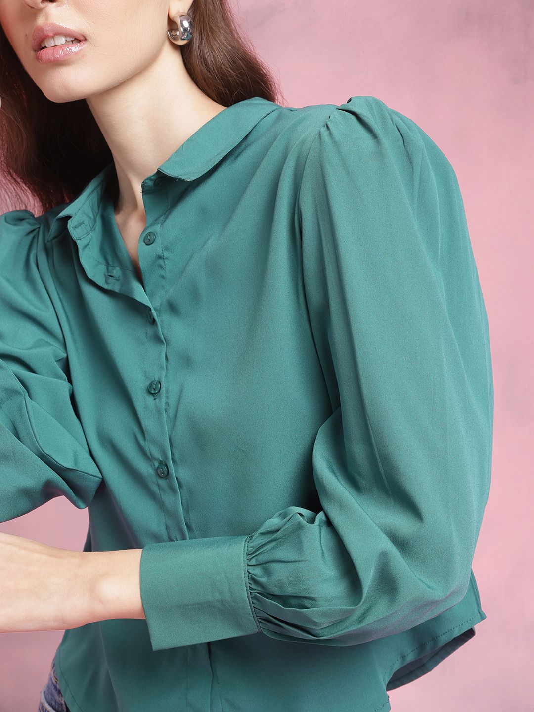DressBerry Puff Sleeve Shirt