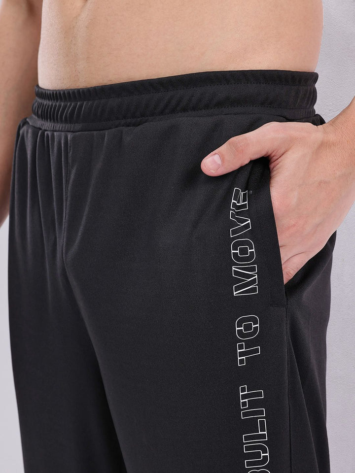 HRX by Hrithik Roshan Men Printed Detail Rapid-Dry Training Track Pants