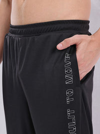 HRX by Hrithik Roshan Men Printed Detail Rapid-Dry Training Track Pants