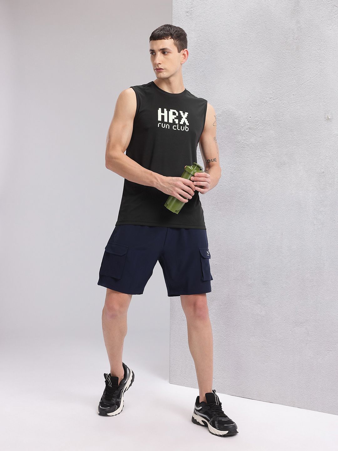 HRX by Hrithik Roshan Printed Rapid-Dry Running T-shirt