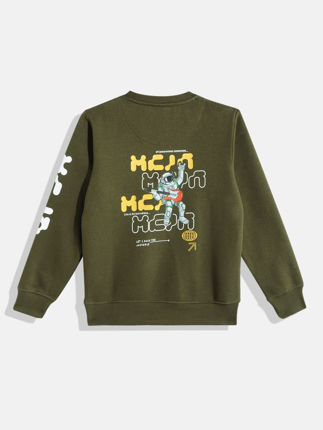 Monte Carlo Boys Graphic Printed Sweatshirt
