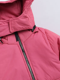 Moms Love Girls Lightweight Hooded Padded Jacket