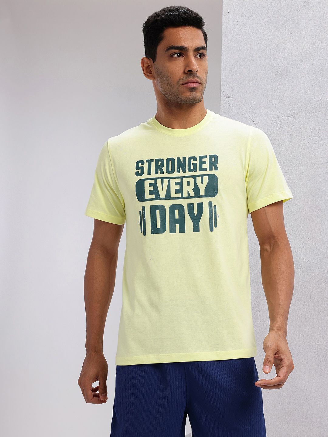 HRX by Hrithik Roshan Typography Printed Training T-shirt