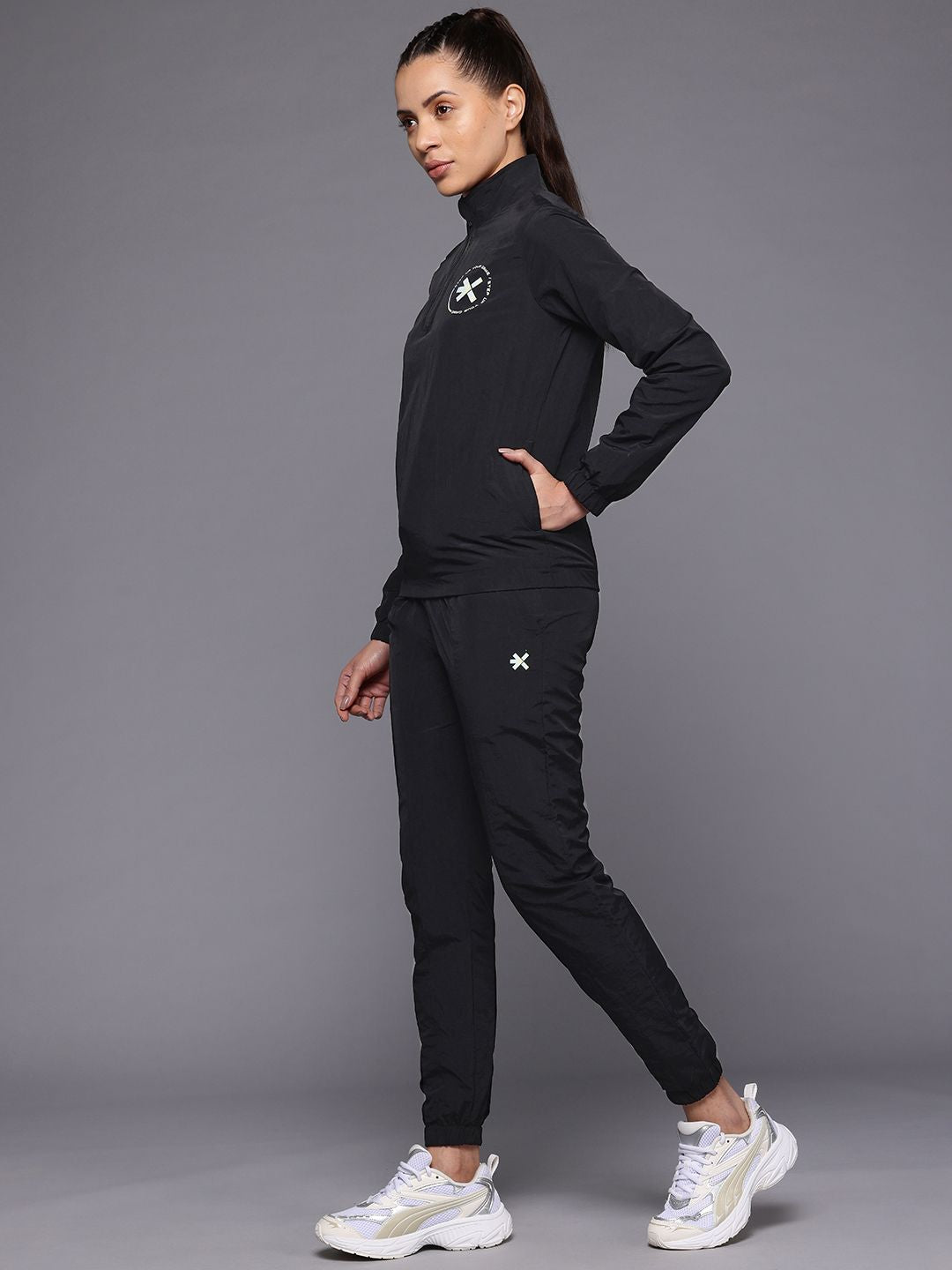 HRX by Hrithik Roshan Rapid-Dry Running Tracksuit