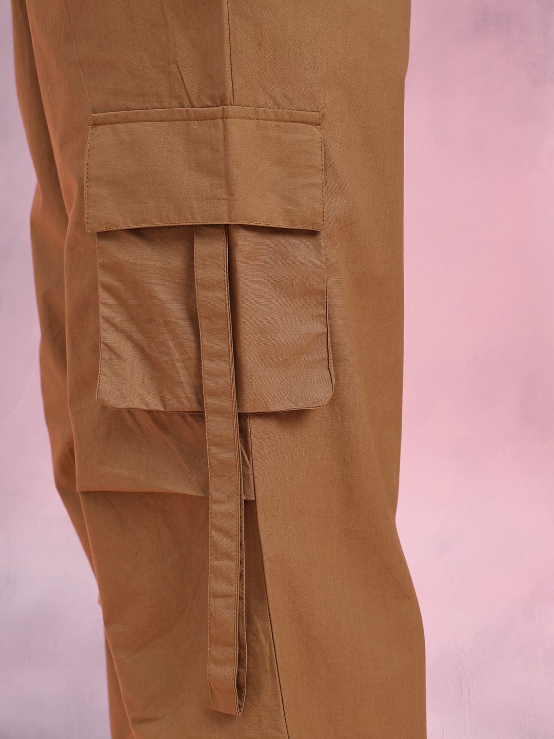 DressBerry Women Cotton Pleated Cargos