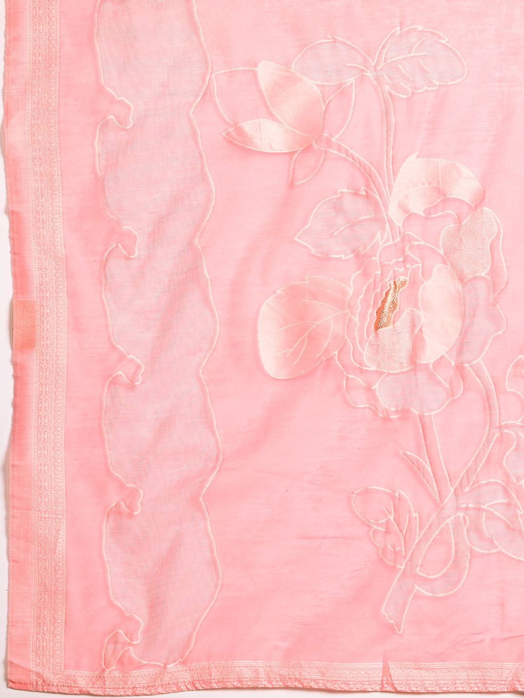 Indo Era Ethnic Motifs Woven Design Kurta With Trousers & Dupatta