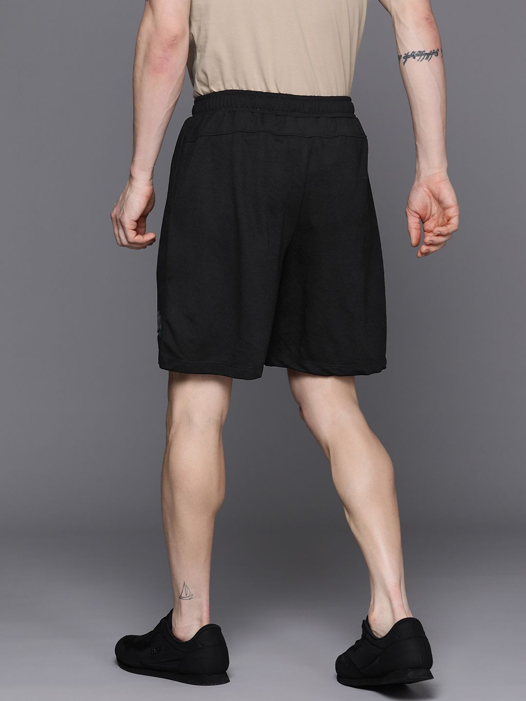 HRX by Hrithik Roshan Men Printed Detail Shorts