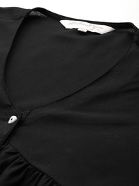 all about you Puff Sleeve Empire Top