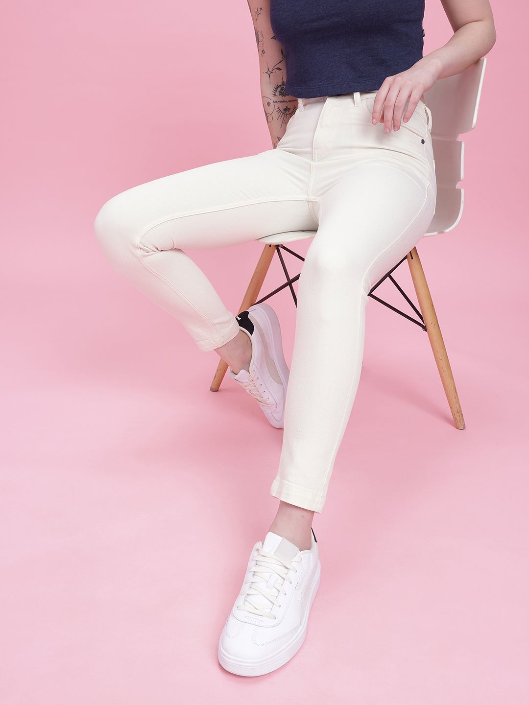 DressBerry Women Skinny Fit High-Rise Jeans