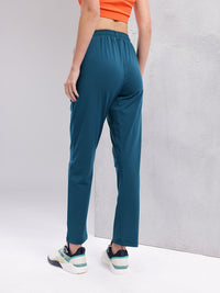 HRX by Hrithik Roshan Women Brand Logo Printed Mid-Rise Running Track Pants