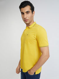 Raymond Pure Cotton Modern Fit Polo Collar T-shirt