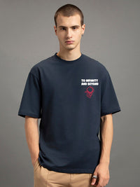 Bewakoof Graphic Printed Oversized Cotton T-shirt