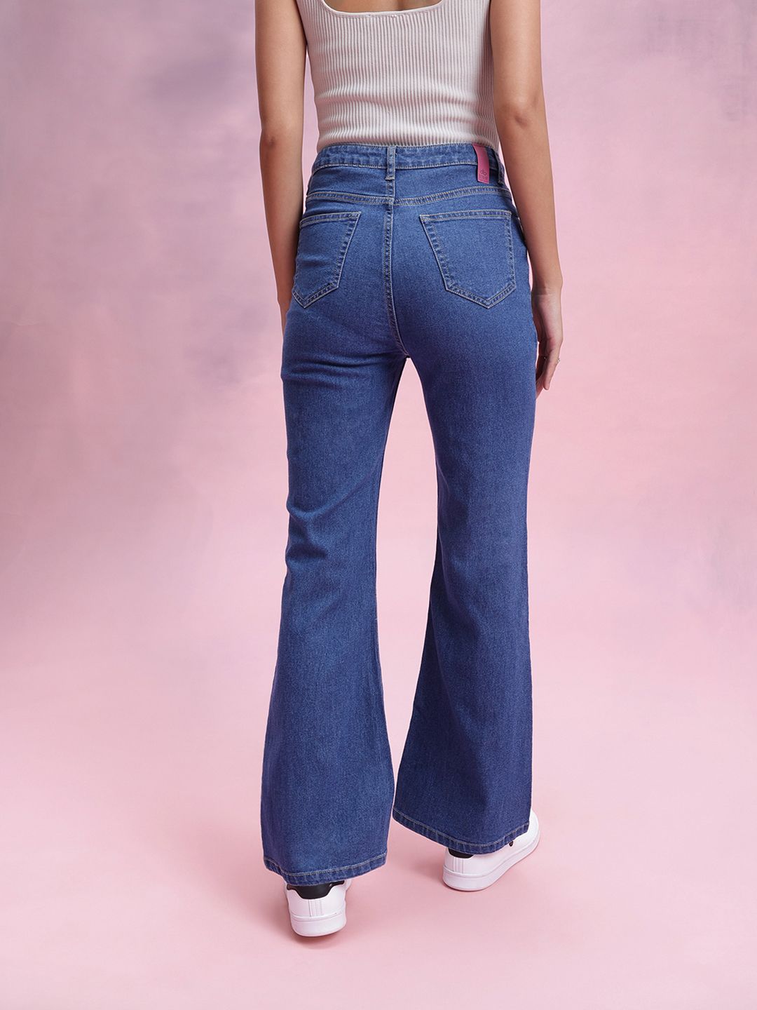 DressBerry Women High-Rise Stretchable Bootcut Jeans