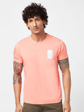 SPYKAR Typography Printed Slim Fit Casual T-Shirt