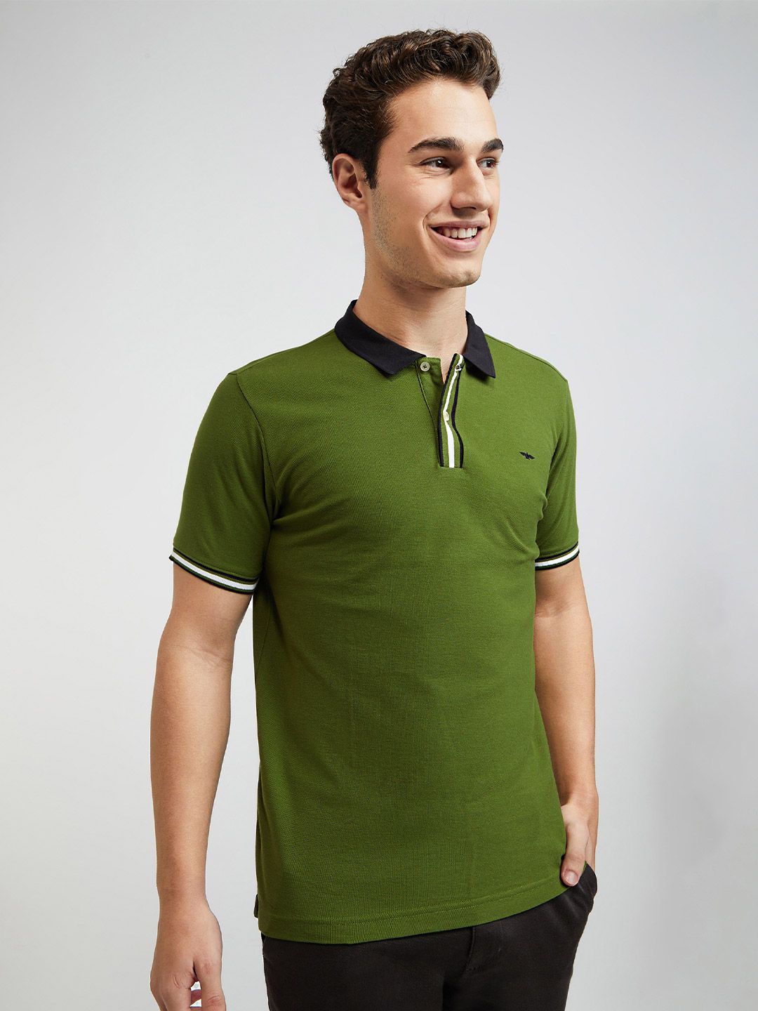 Park Avenue Polo Collar Slim Fit T-shirt