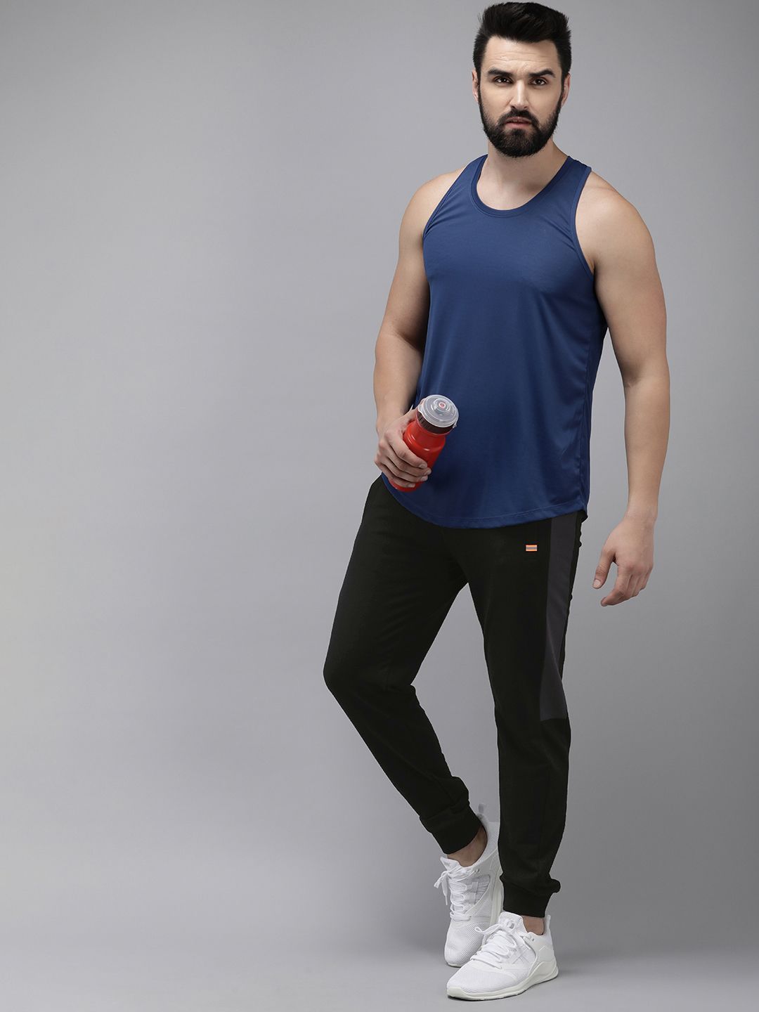 SPYKAR Men Mid-Rise Slim Fit Joggers