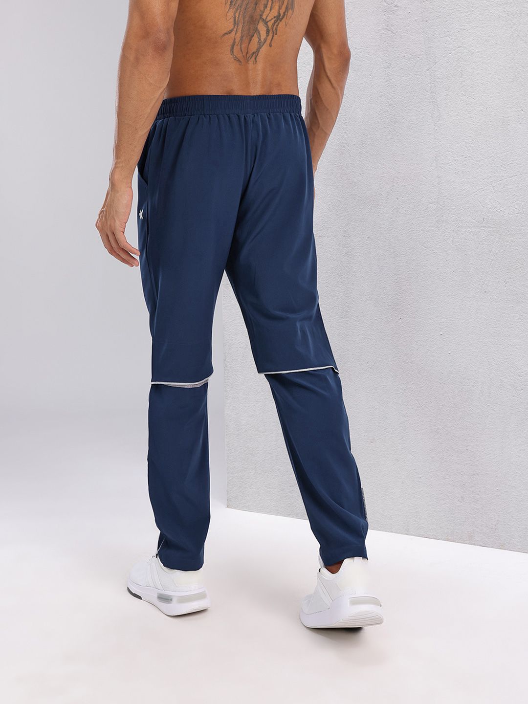 HRX by Hrithik Roshan Men Mid-Rise Rapid-Dry Running Track Pants