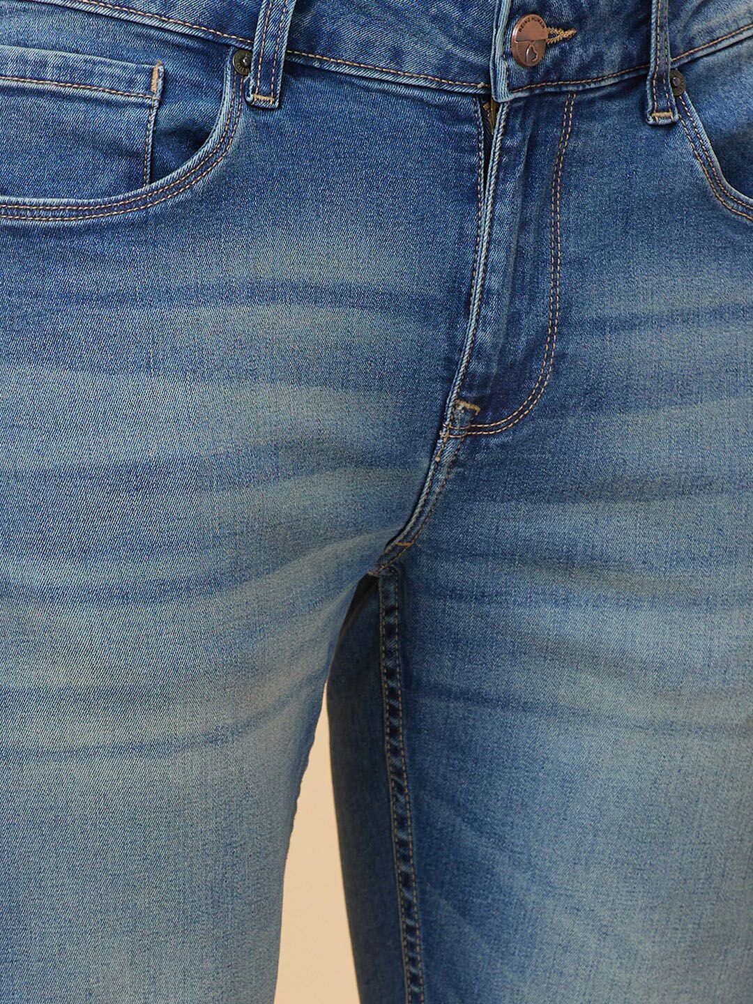 Being Human Men Slim Fit Heavy Fade Jeans