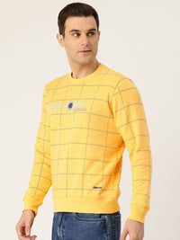 Monte Carlo Checked Pullover Sweatshirt