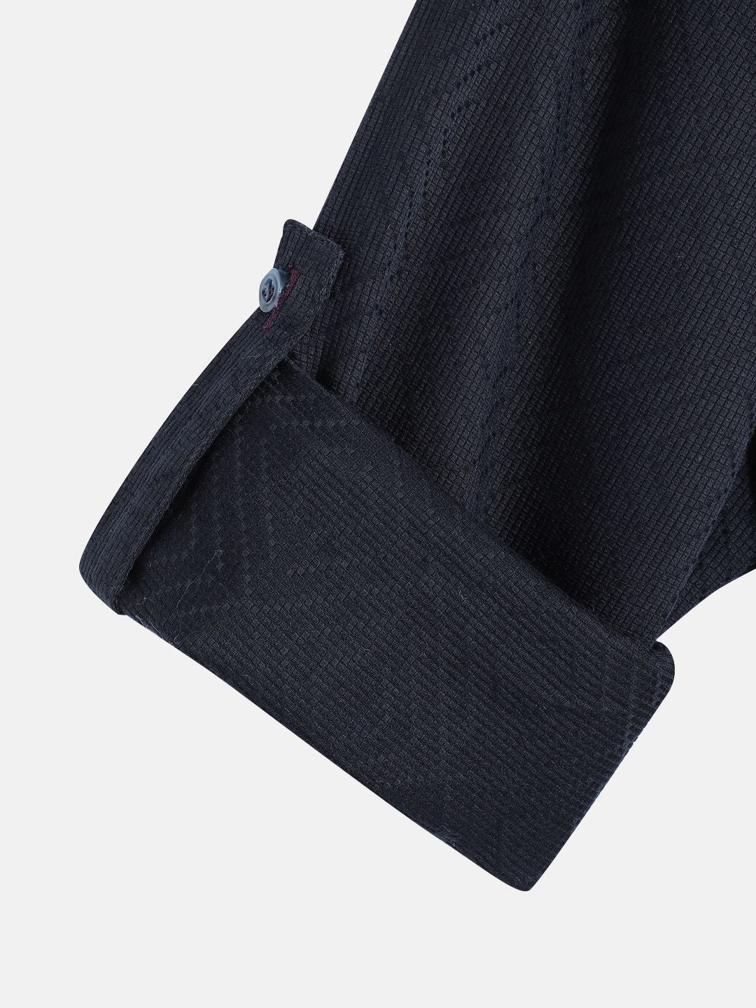 Monte Carlo Boys Textured Casual Smart Fit Shirt