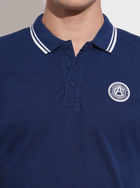 Being Human Polo Collar Pure Cotton T-shirt