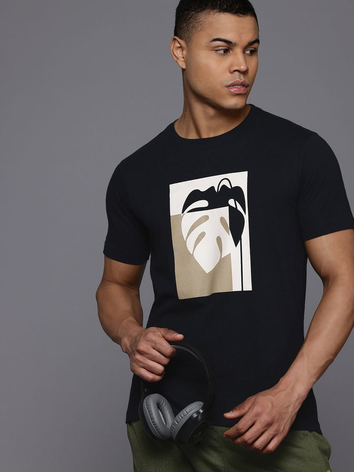 HRX by Hrithik Roshan Printed Pure Cotton T-shirt