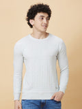 Being Human Men Henley Neck Pure Cotton Raw Edge T-shirt