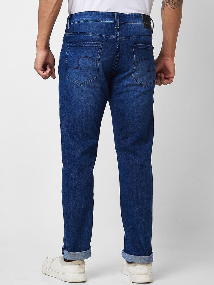 SPYKAR Men Relaxed Fit Light Fade Clean Look Cotton Jeans