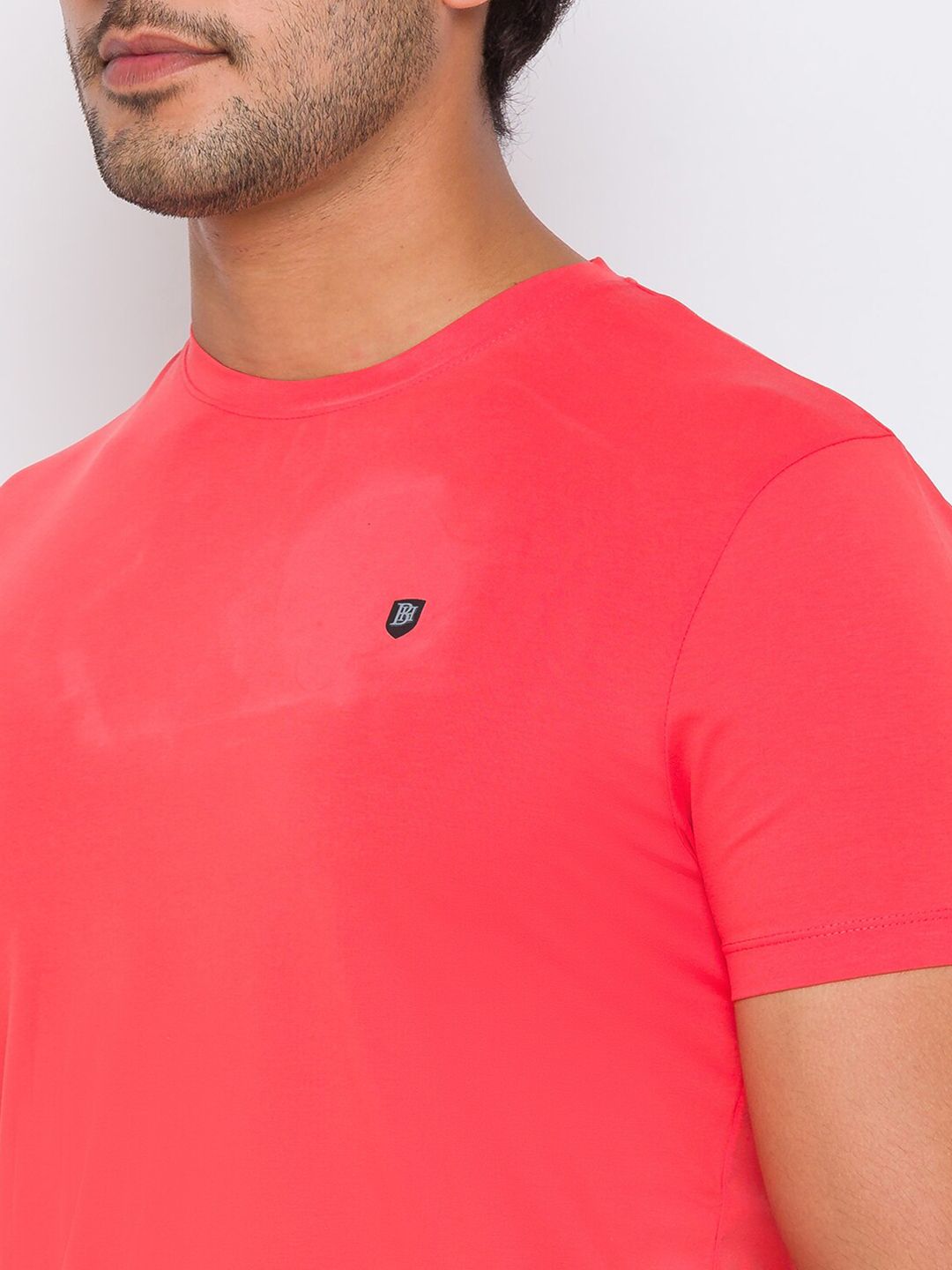 Being Human Men Peach-Coloured T-shirt