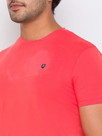 Being Human Men Peach-Coloured T-shirt