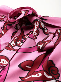 DressBerry Women Floral Printed Flared Trousers