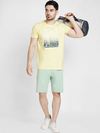 SPYKAR Men Mid-Rise Cotton Shorts